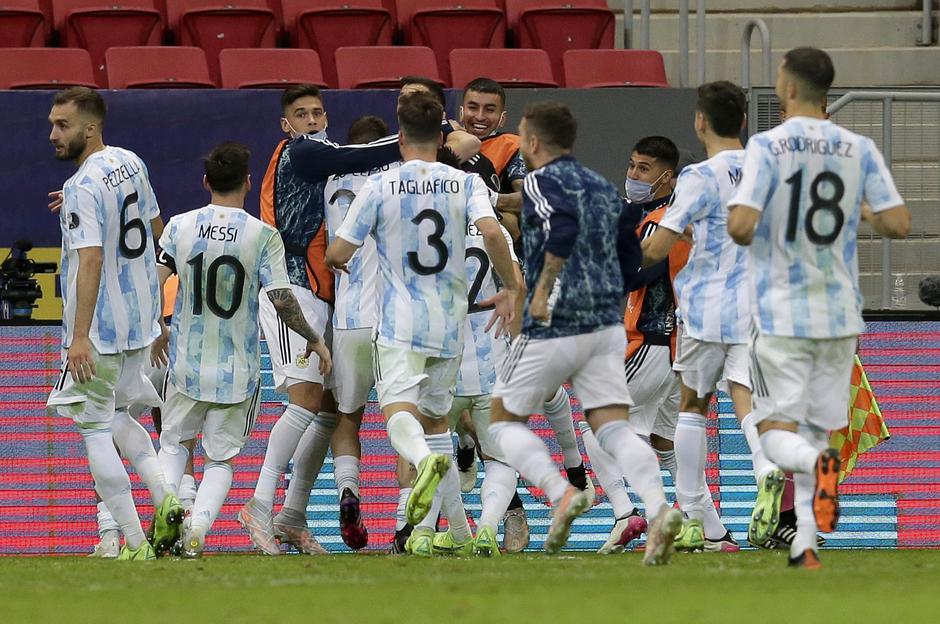 (SP)BRAZIL-BRASILIA-COPA AMERICA-SEMIFINALS-ARGENTINA VS COLOMBIA