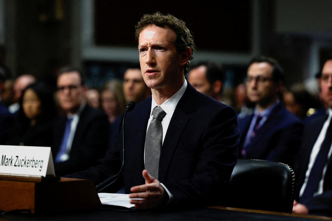 FILE PHOTO: Senate Judiciary Committee hearing on online child sexual exploitation, at the U.S. Capitol in Washington