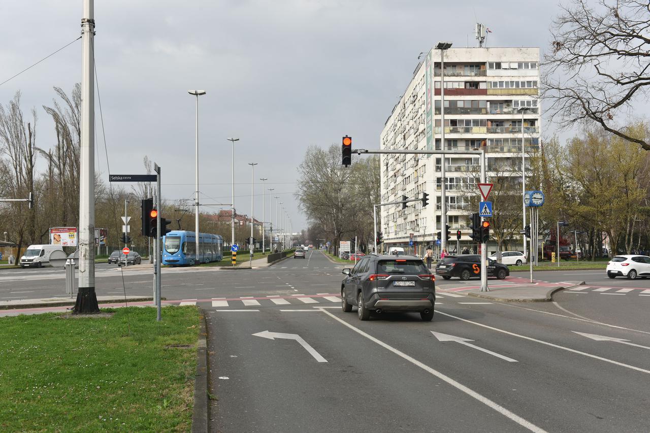 Zagreb: Raskrižje Selske ceste i Horvaćanske