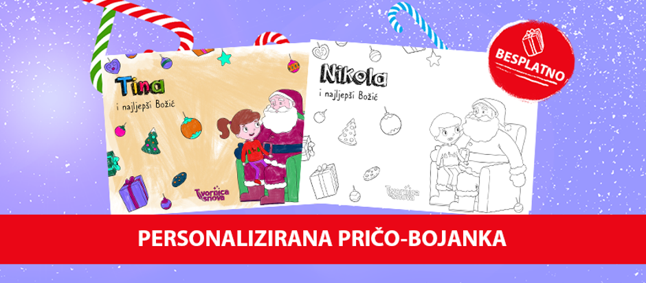 Besplatna personalizirana pričo-bojanka za sve mališane!