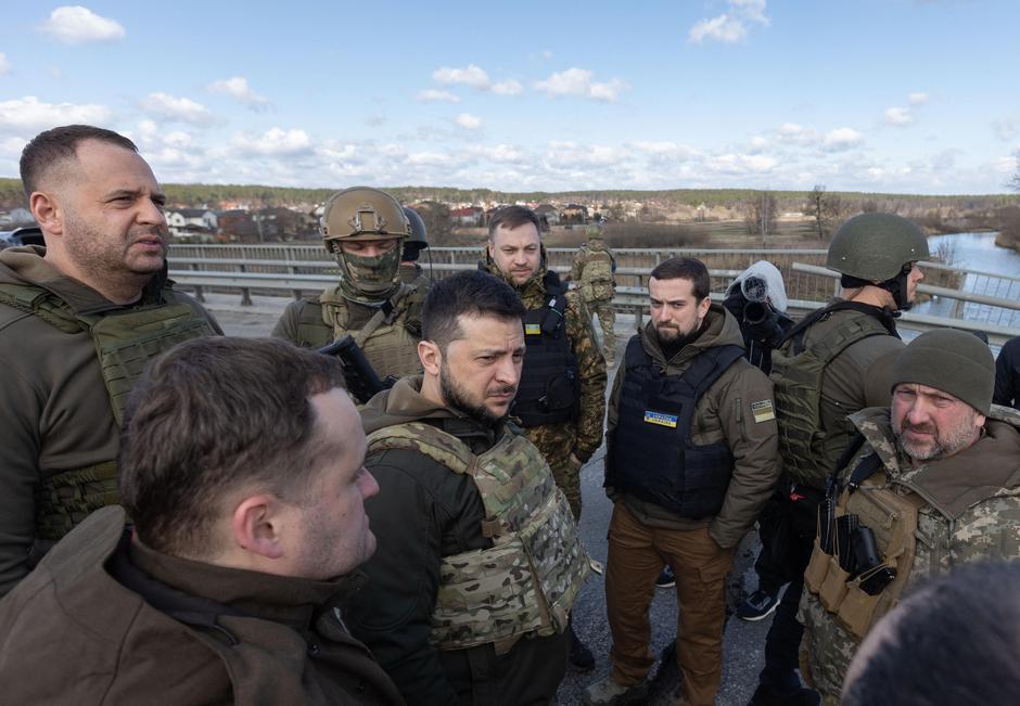 Ukrajinski predsjednik Volodimir Zelenski posjetio je Buču