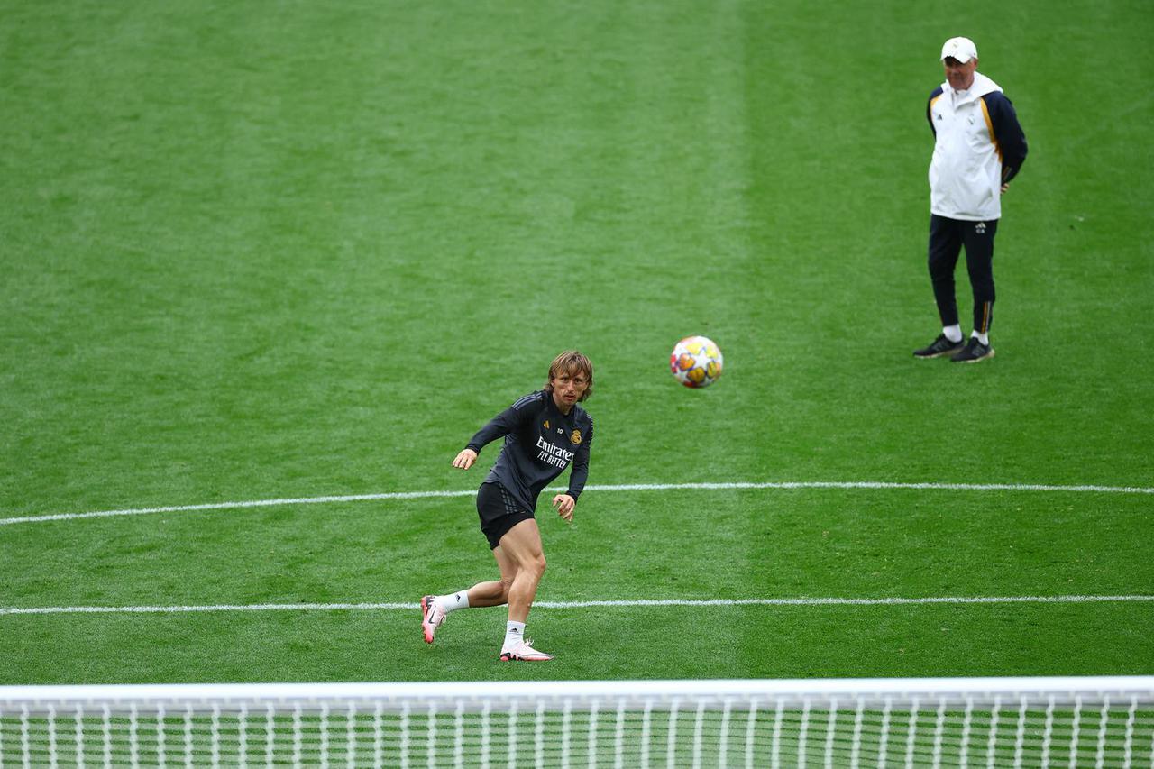 Champions League - Final - Real Madrid Training