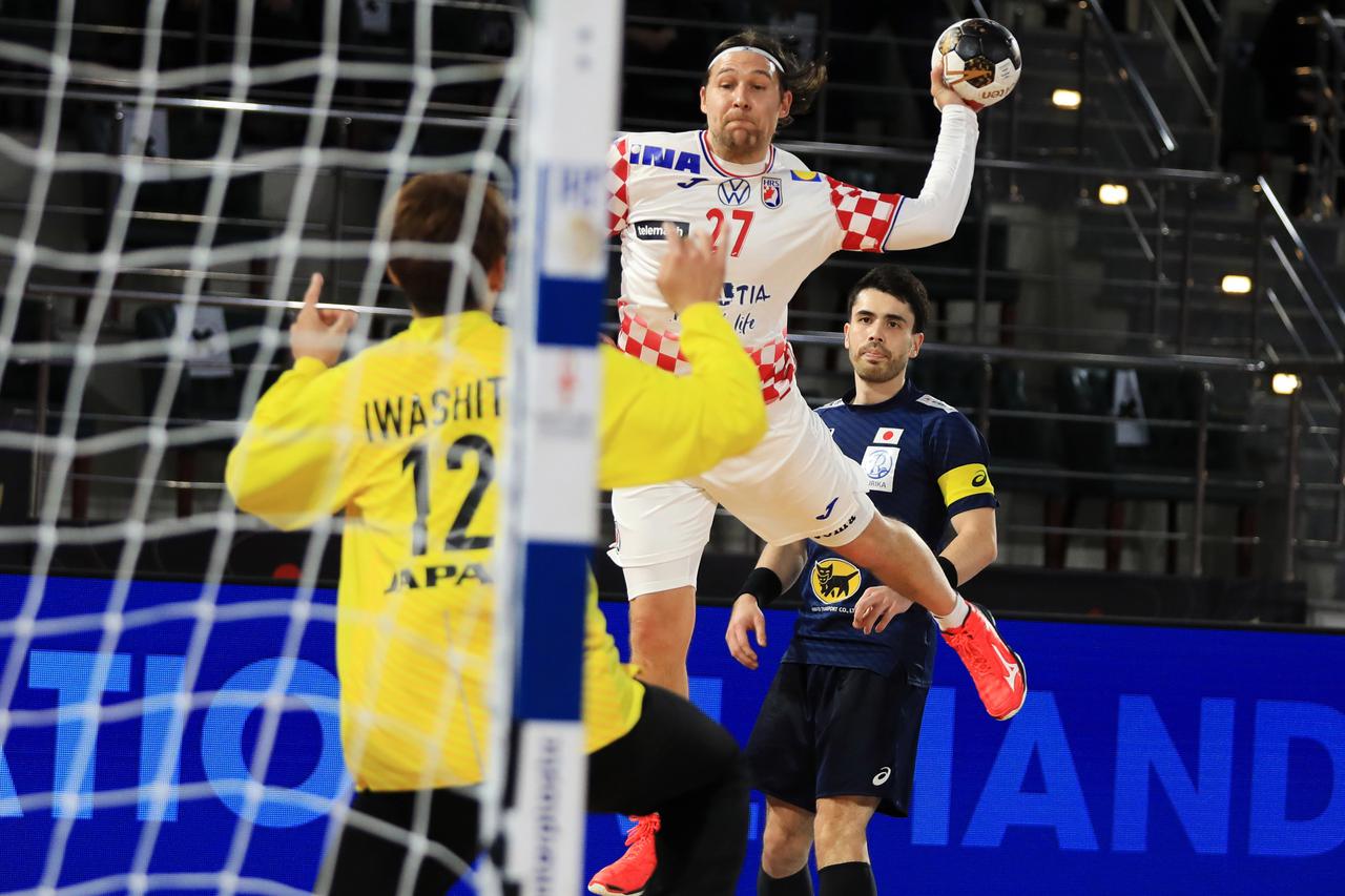 2021 IHF Handball World Championship - Preliminary Round Group C - Croatia v Japan