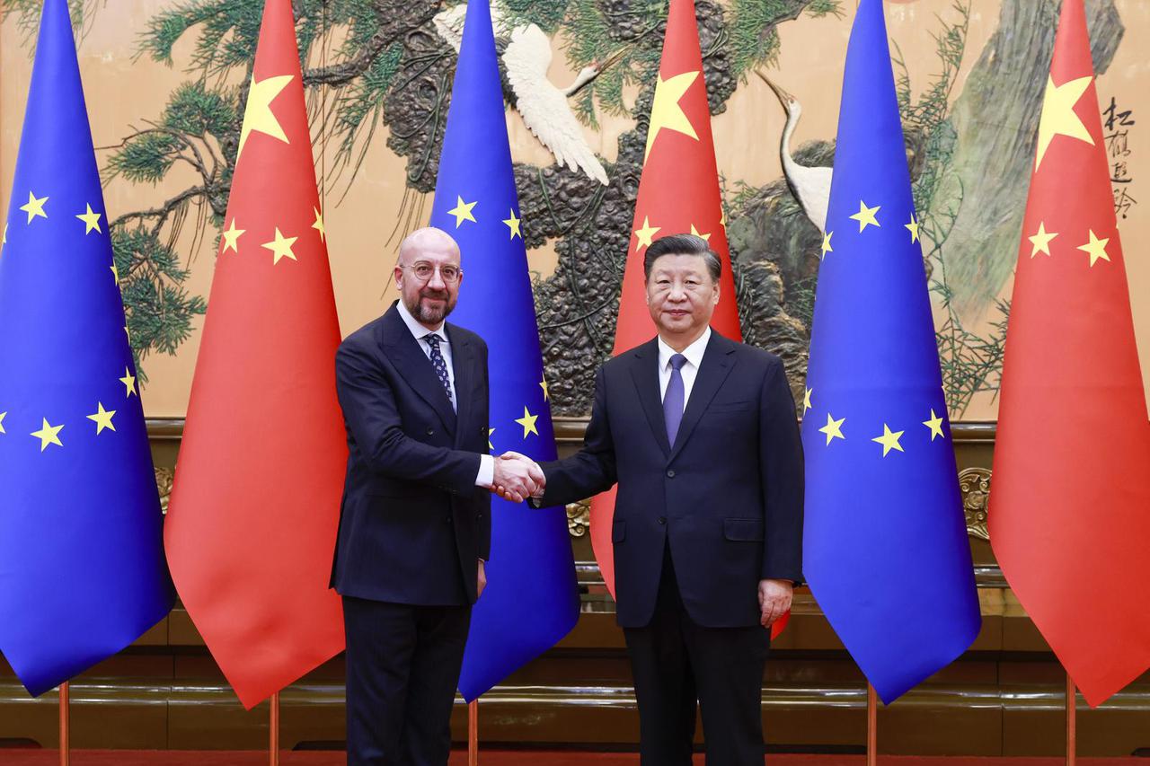 CHINA-BEIJING-XI JINPING-EUROPEAN COUNCIL PRESIDENT-TALKS (CN)