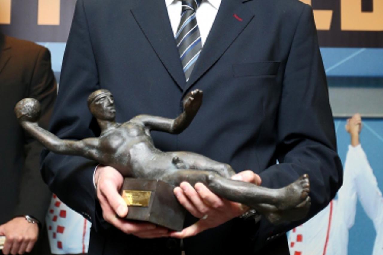 '23.11.2012., Zagreb - U hotelu Antunovic odrzana je Noc olimpijskih pobjednika te dodjela statue Vaterpolist godine koju urucuje Vecernji list. Josip Pavic. Photo: Igor Kralj/PIXSELL'