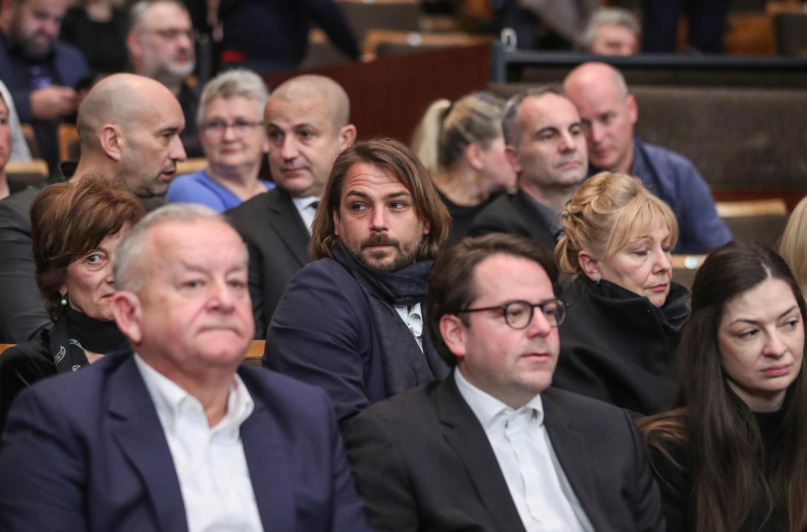 15.02.2023., Zagreb - U KD Vatroslav Lisinski odrzana je komemoracija za Miroslava Ciru Blazevica. Niko Kranjcar Photo: Slavko Midzor/PIXSELL