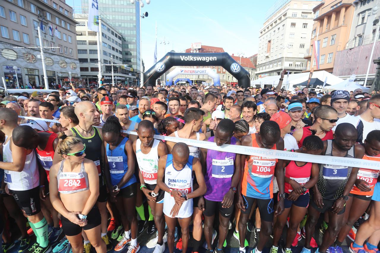 Na Trgu bana Jelačića startao 28. Zagrebački maraton