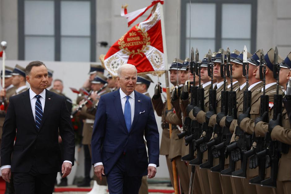 U.S. President Biden visits Poland