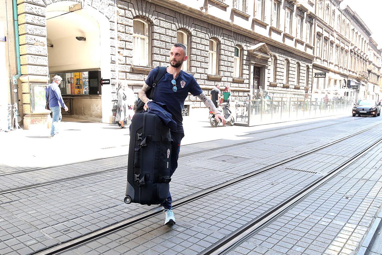 Okupljanje hrvatske nogometne reprezentacije uoči prijateljskog ogleda s Belgijom