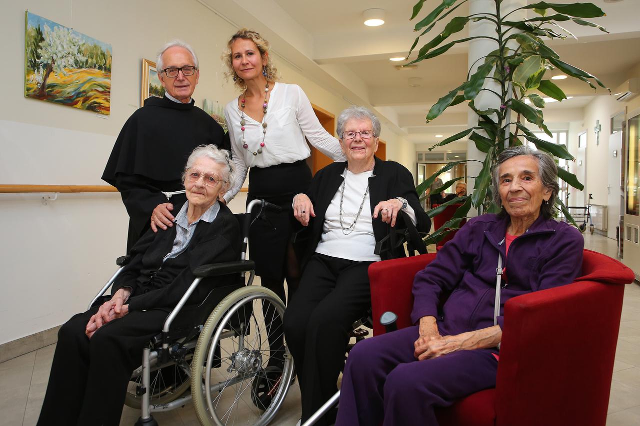 04.10.2016., Zagreb - Dom za starije osobe Kuca sv. Franje u Odri organizirao je Dan otvorenih vrata. Ivana Linzen Majer. Photo: Jurica Galoic/PIXSELL