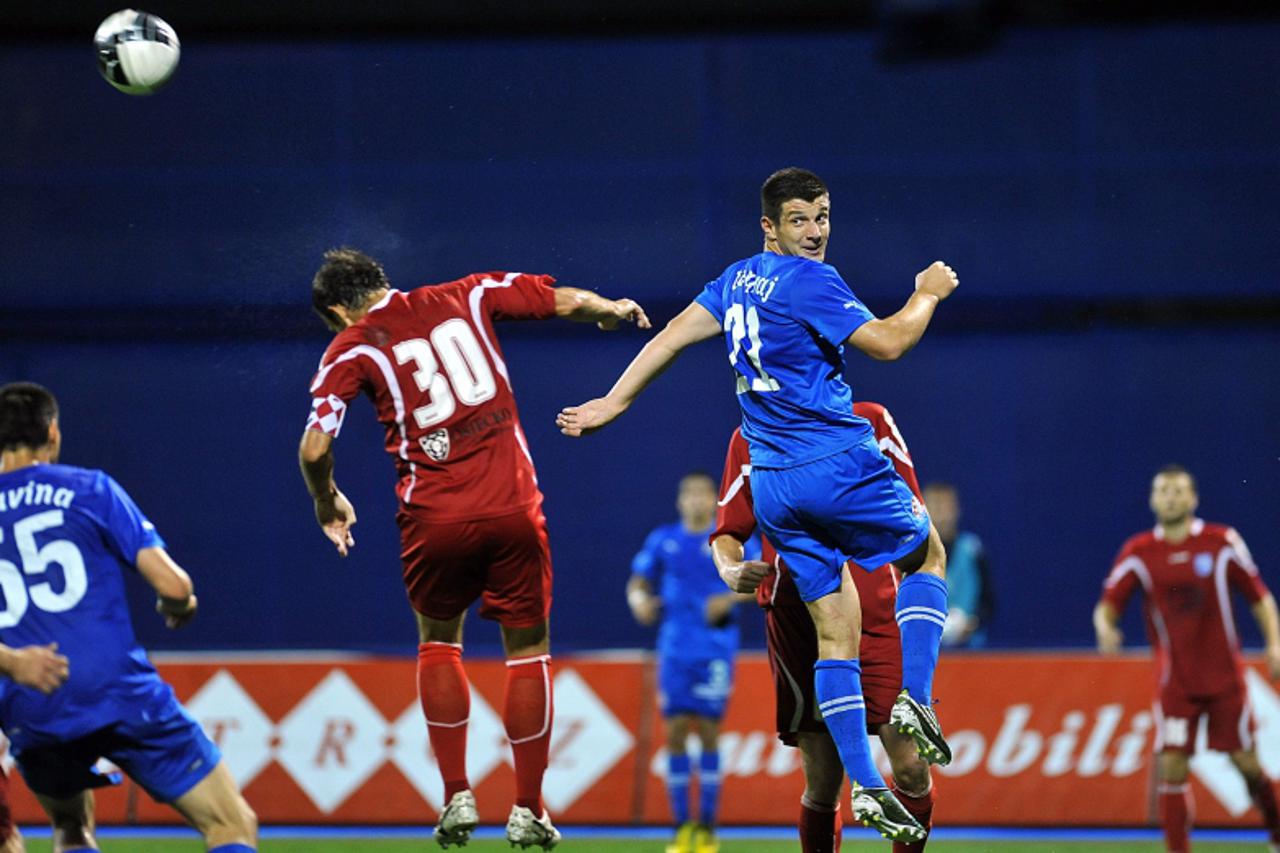 '30.07.2011., stadion u Maksimiru, Zagreb - 1. HNL, 2. kolo, GNK Dinamo Zagreb - Cibalia Vinkovci. Fatos Beqiraj(21).  Photo: Goran Stanzl/PIXSELL'