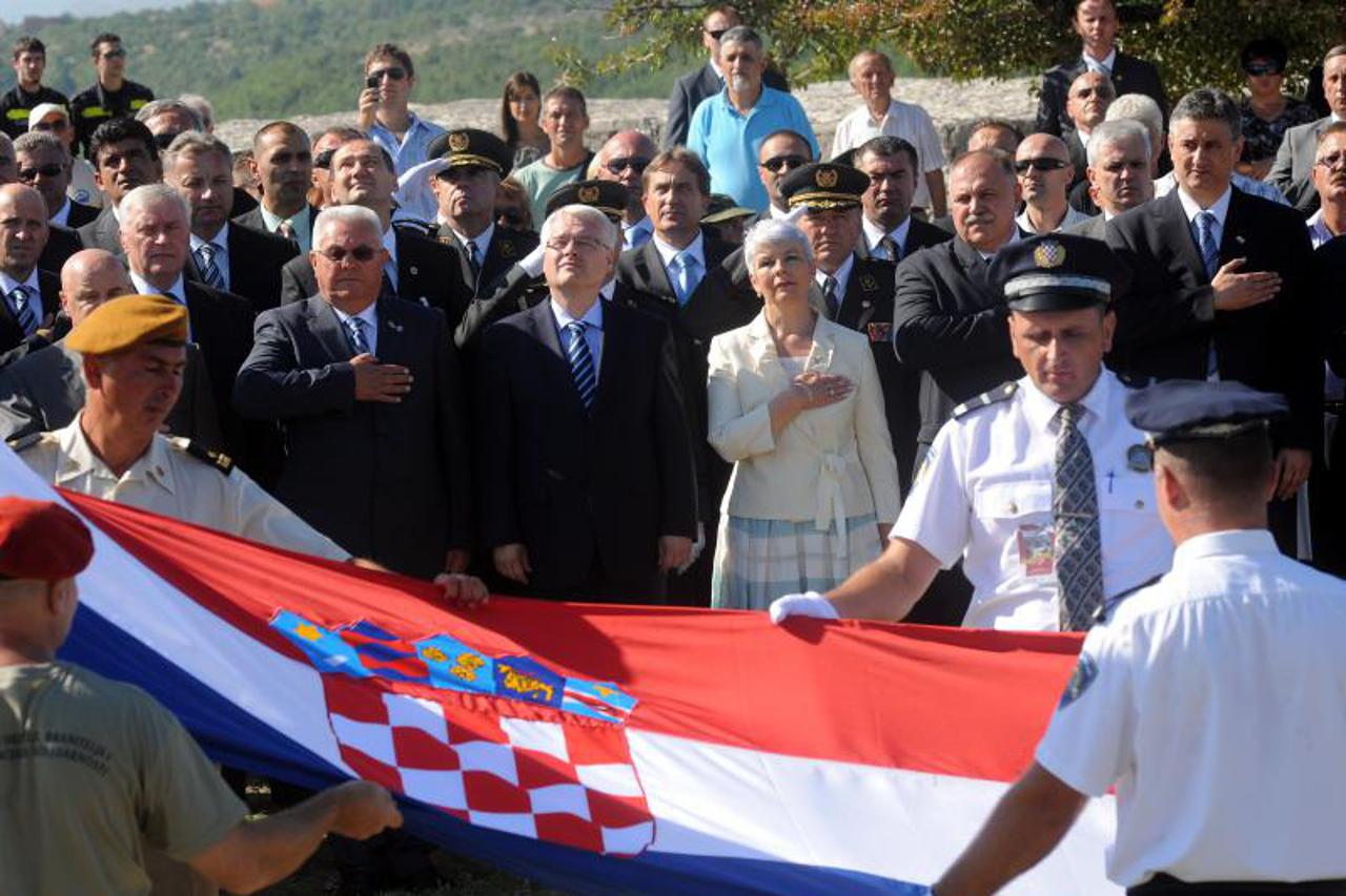 državni vrh, knin, oluja