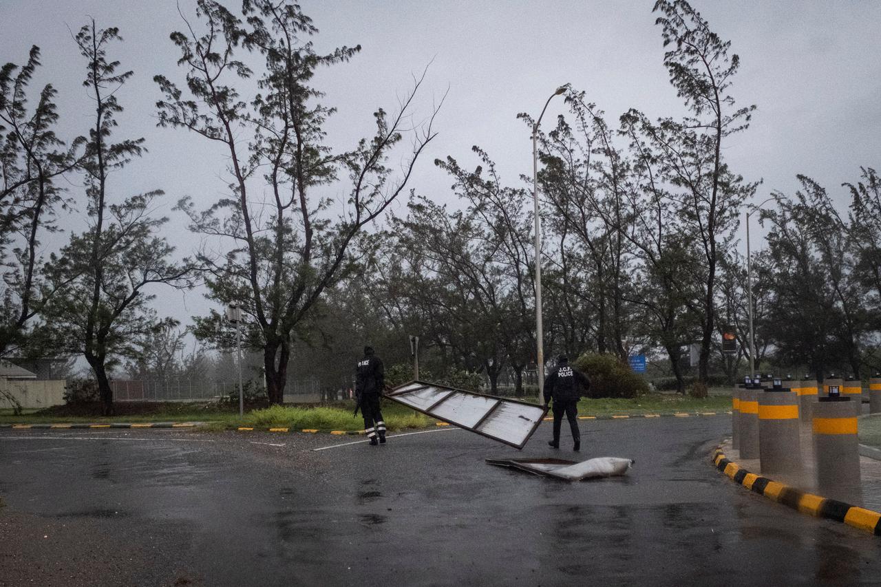 Hurricane Beryl hits Jamaica