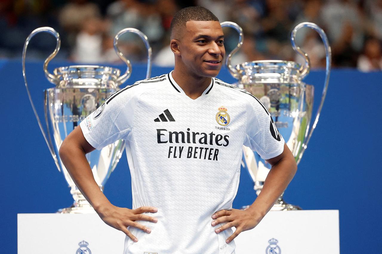 FILE PHOTO: Real Madrid unveil Kylian Mbappe