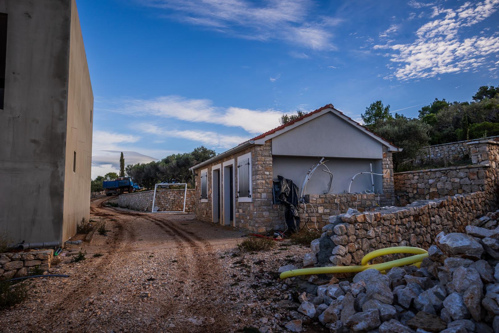 11.12.2023., Zastrazisce Otok Hvar, Bespravno sagradjena Vila Frane Barbarica bivseg sefa HEP-a. Photo: Zvonimir Barisin/PIXSELL