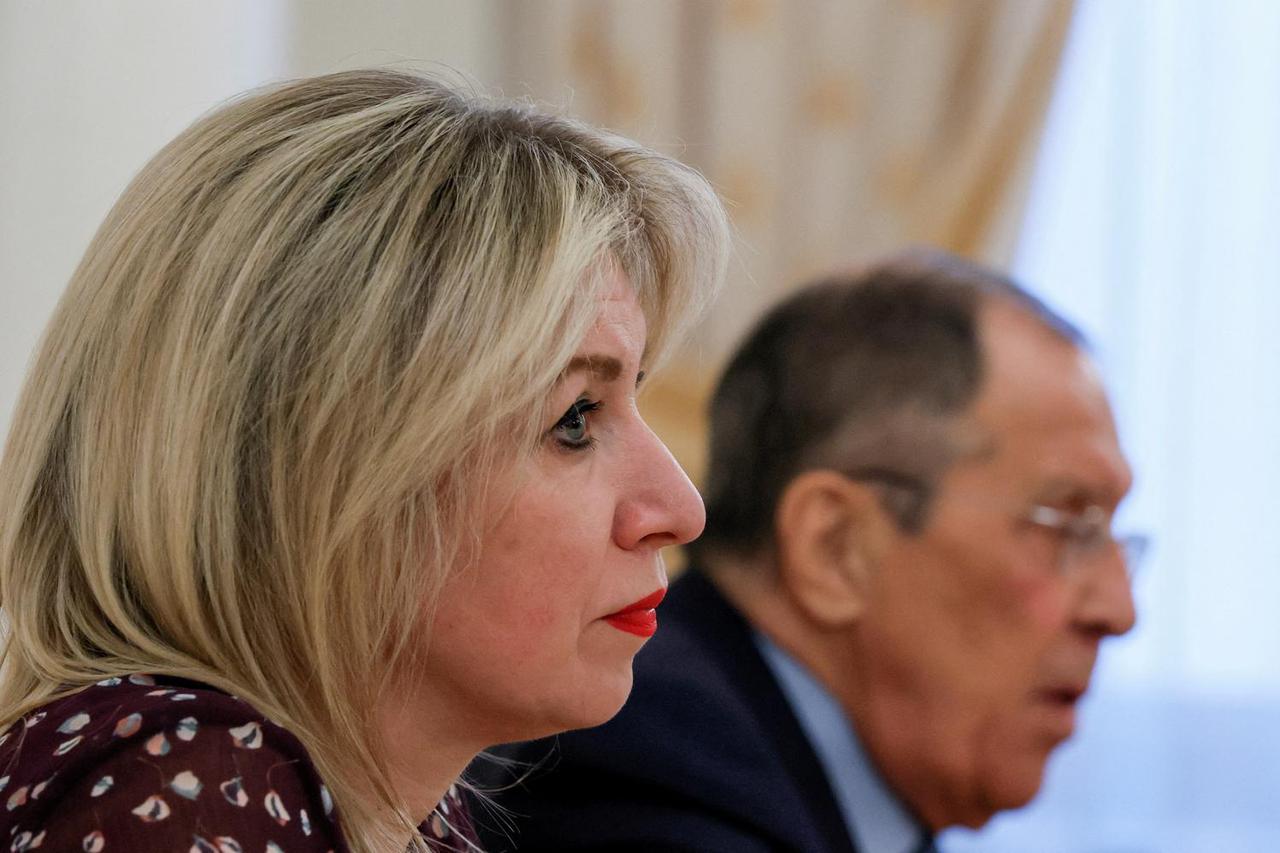 FILE PHOTO: Russian Foreign Minister Lavrov meets heads of foreign media outlets in Moscow