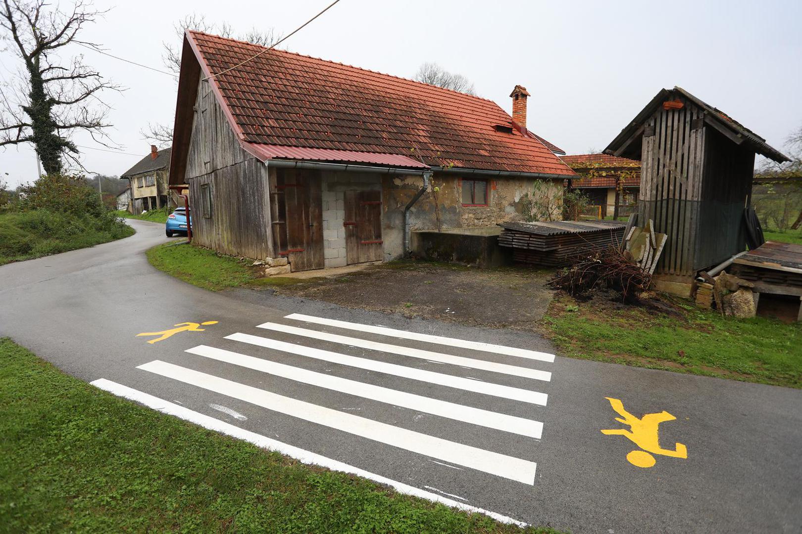 Neobična zebra osvanula je u malom selu Jančani u općini Bosiljevo u Karlovačkoj županiji. 