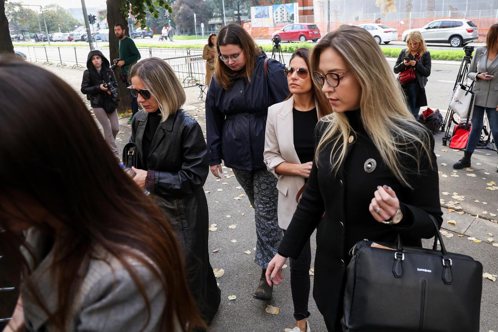 17.10.2024. Srbija, Beograd - Nastavlja se sudjenje  djecaku Kosti K koji danas ponovno svjedoci na sudu. Photo: Matija Habljak/PIXSELL