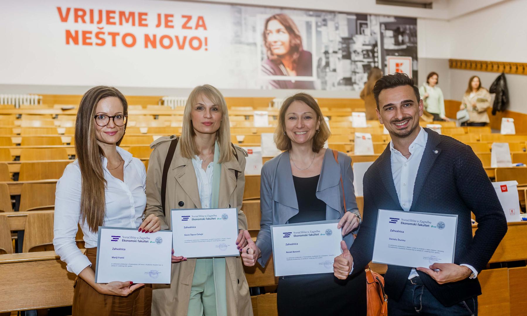 Marija Franić, Slavica Šipura Čehajić, Renata Banović, Daniel Šturm