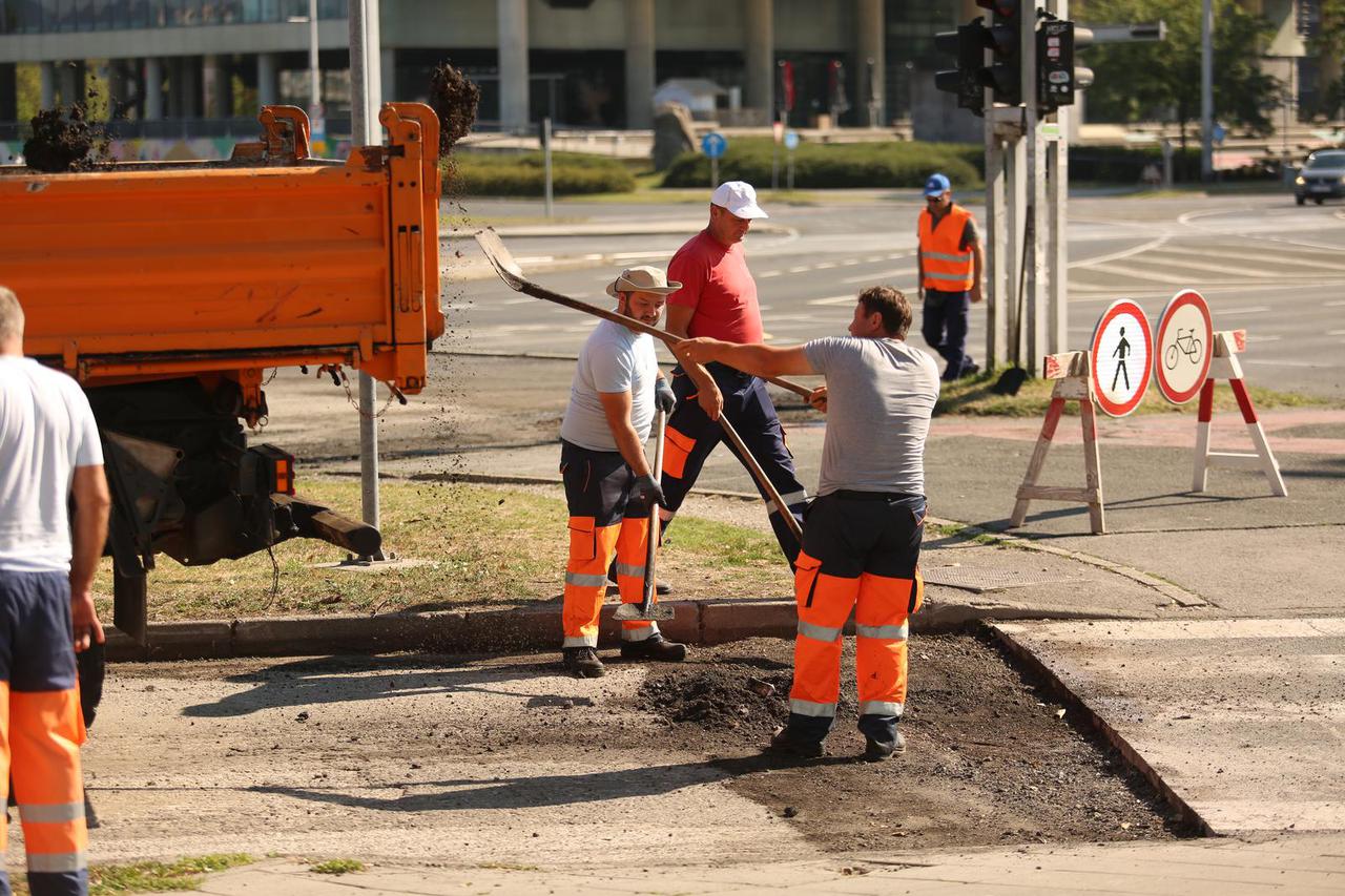 Zagreb: Zbog radova zatvoren dio Avenije Dubrovnik