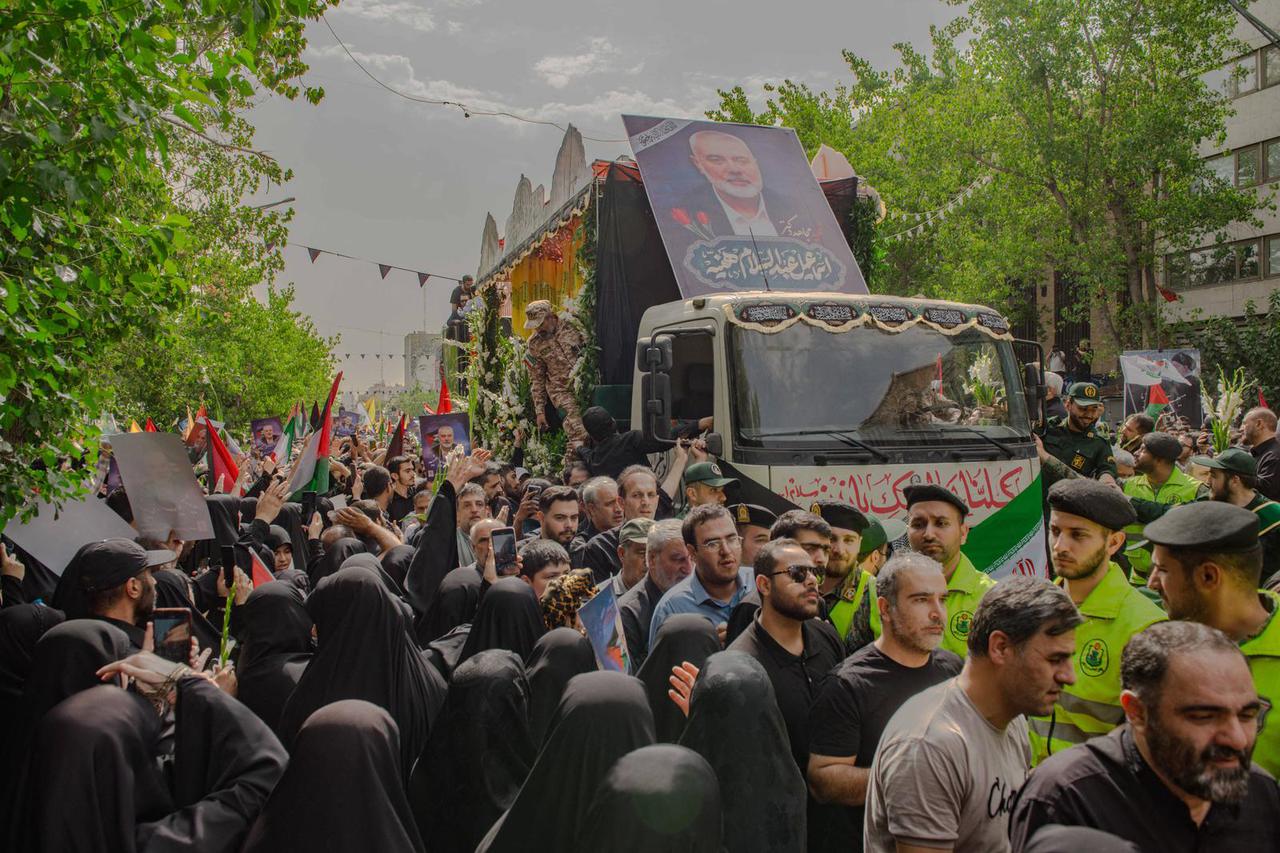 Funeral Procession For Late Hamas Leader Haniyeh - Tehran