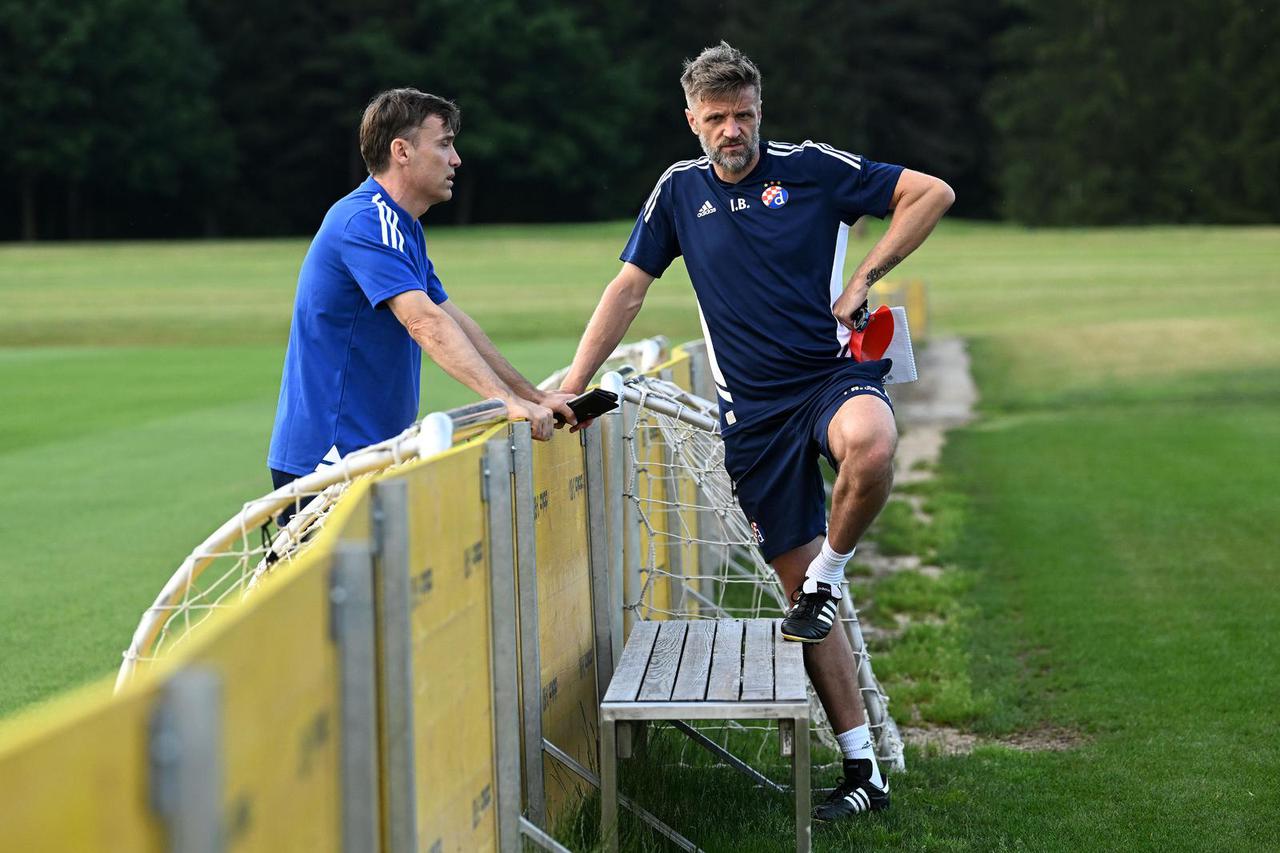 Trening nogometaša GNK Dinamo na ljetnim pripremama u Sloveniji