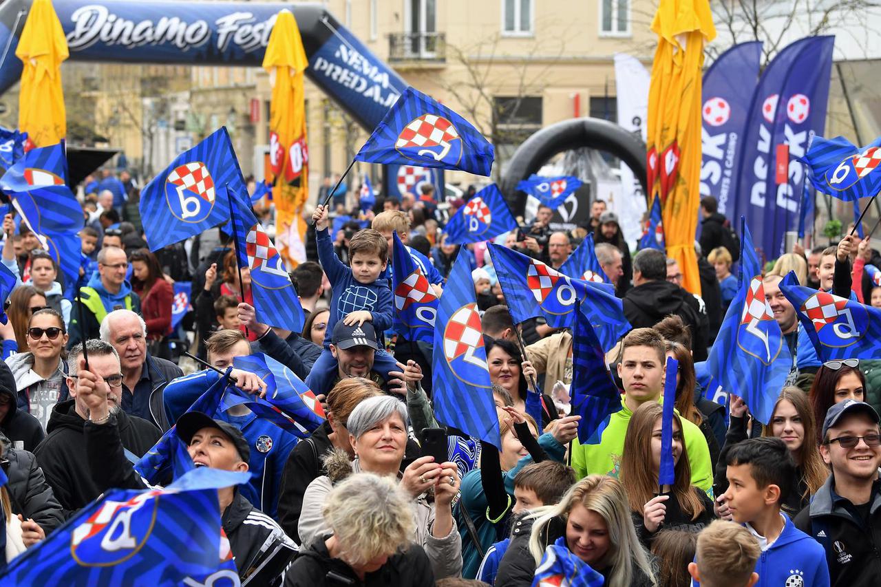 Zagreb: Obilježen 111. rođendan Dinama