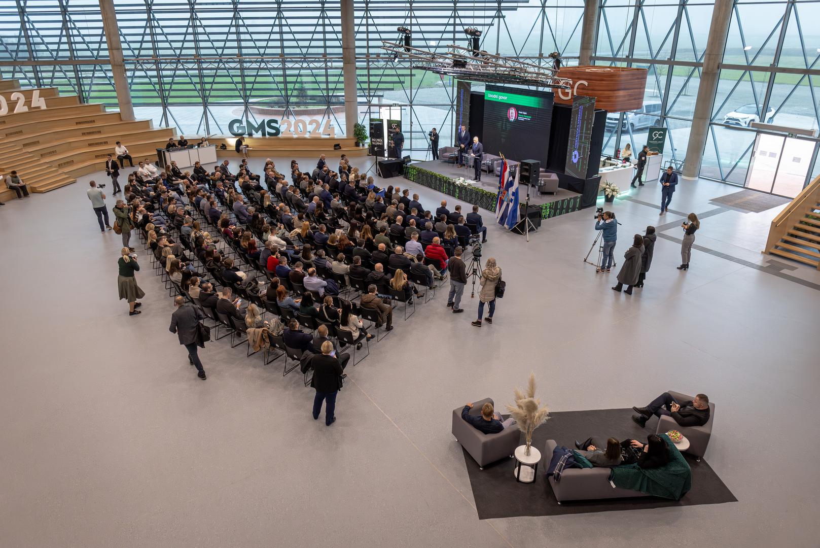 28.11.2024., Osijek - Otvorenje drugog Green Matrix Summita u Gospodarskom centru OBZ. Photo: Davor Javorovic/PIXSELL