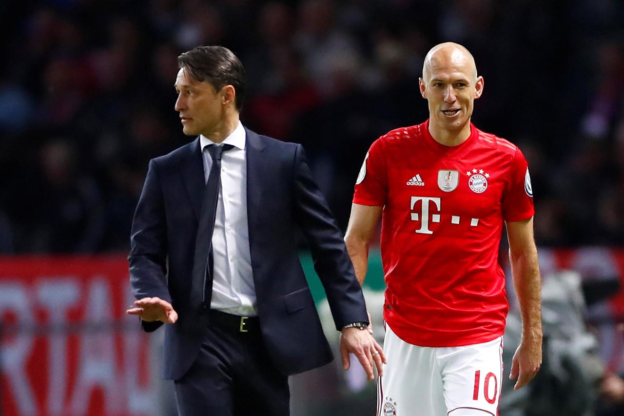 Niko Kovač i Arjen Robben