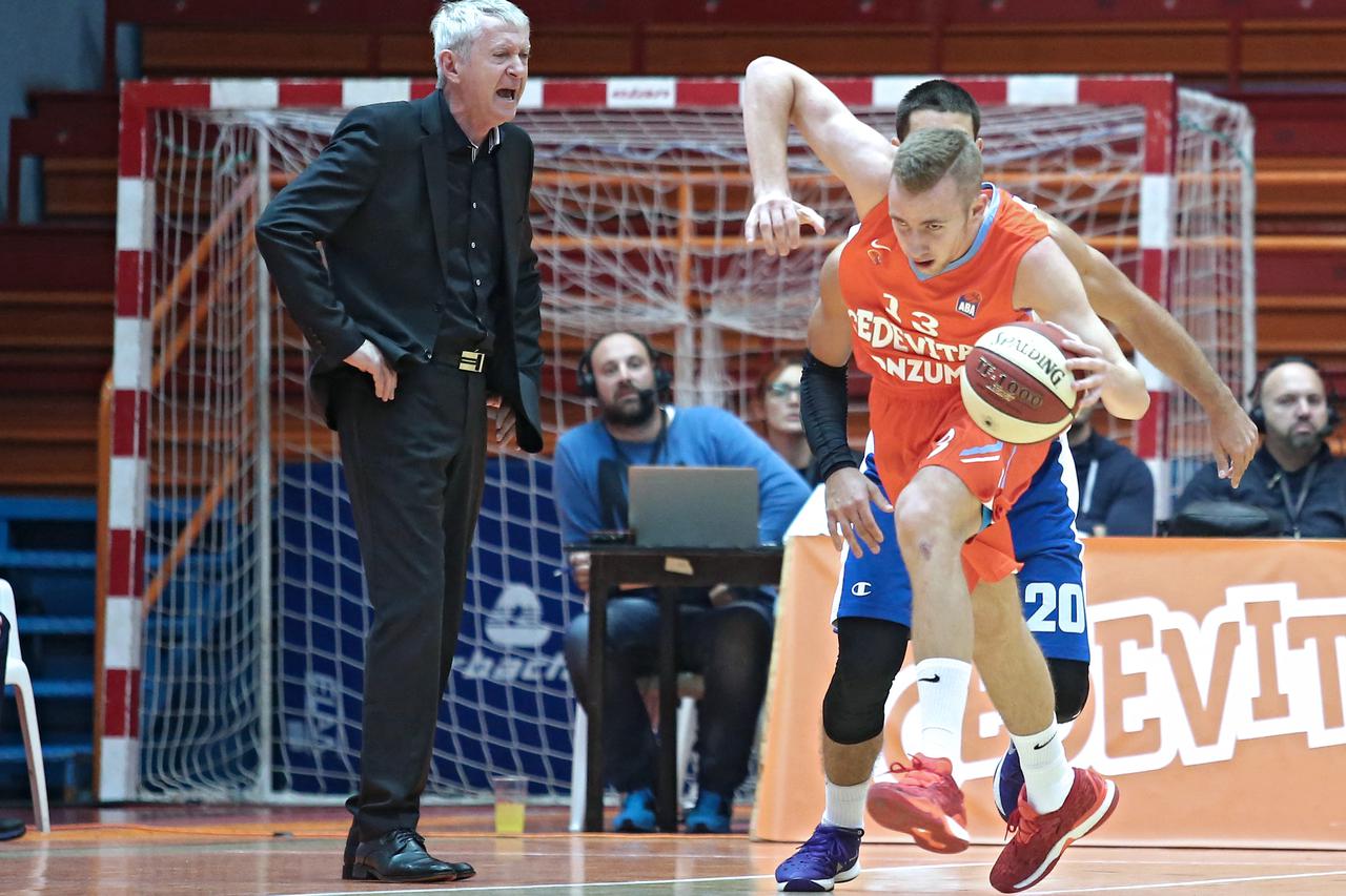 08.10.2016., Dom sportova, Zagreb - 4. kolo ABA lige, KK Cedevita - KK Zadar. Dzanan Musa, Ante Matulovic.  Photo: Sanjin Strukic/PIXSELL