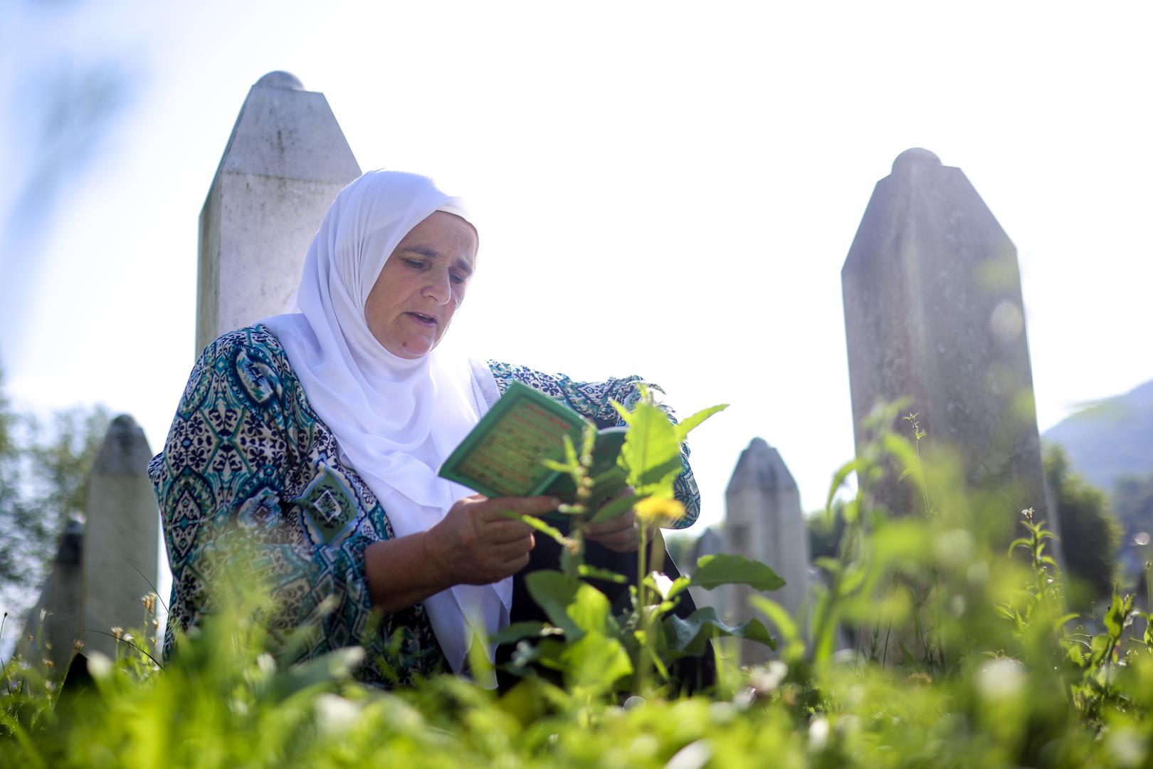 11.07.2024., Potocar, Bosna i Hercegovina - Obitelji ubijenih u genocidu u Srebrenici pristizu u Memorijalni centar na obiljezavanje 29. godisnjice genocida i ukop 14 novih zrtava. Photo: Armin Durgut/PIXSELL