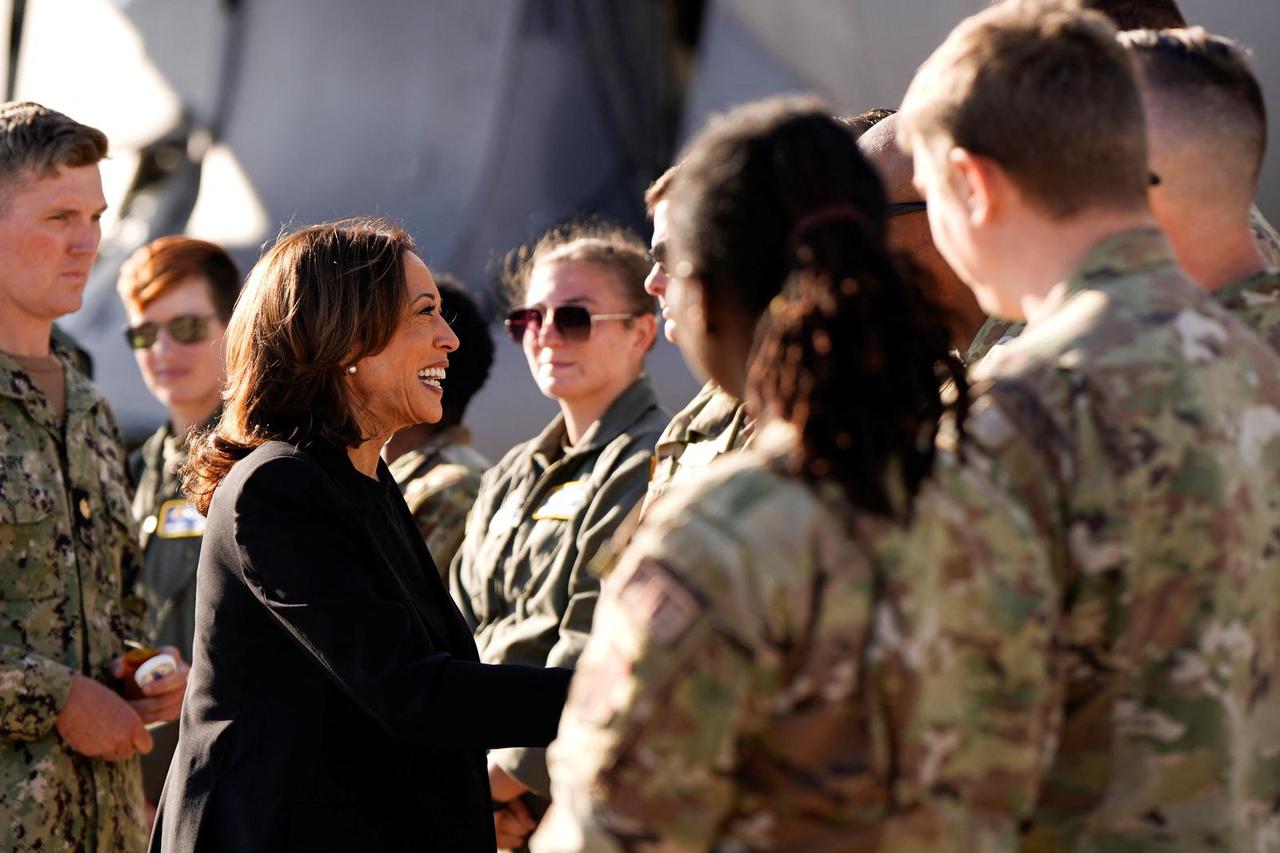 Democratic presidential nominee and U.S. Vice President Harris travels to survey storm damage in the wake of Hurricane Helene