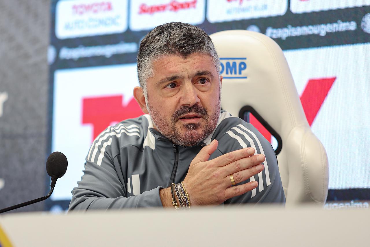 Split: Gattuso počastio novinare, a oni njega iznenadili poklonom