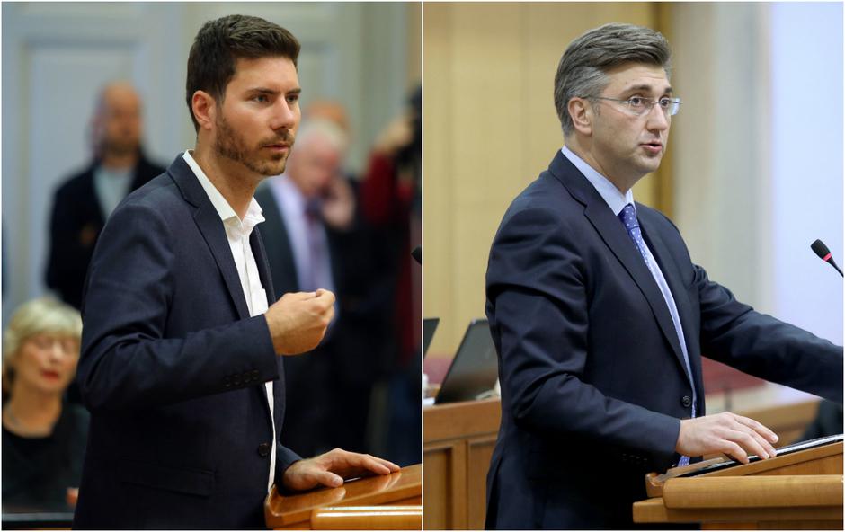 Ivan Pernar i Andrej Plenković