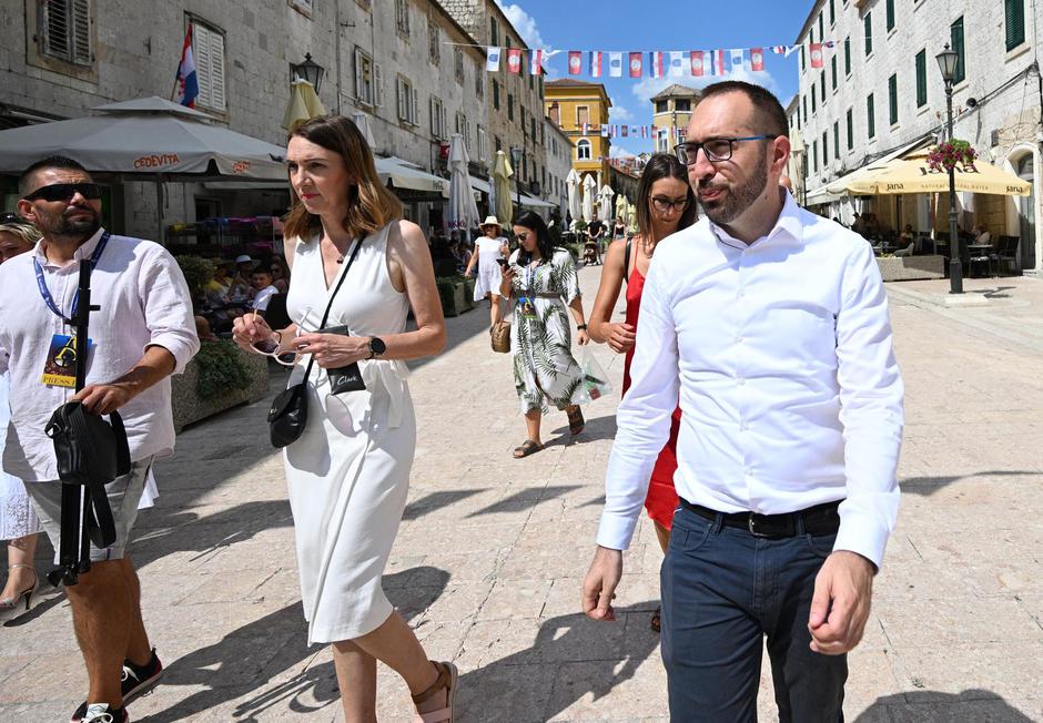 Gradonačelnik Zagreba Tomislav Tomašević stigao je na 307. Sinjsku alku