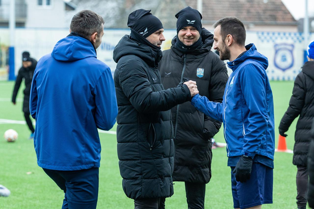 Bijelo Brdo: Trening nogometaša NK Osijek