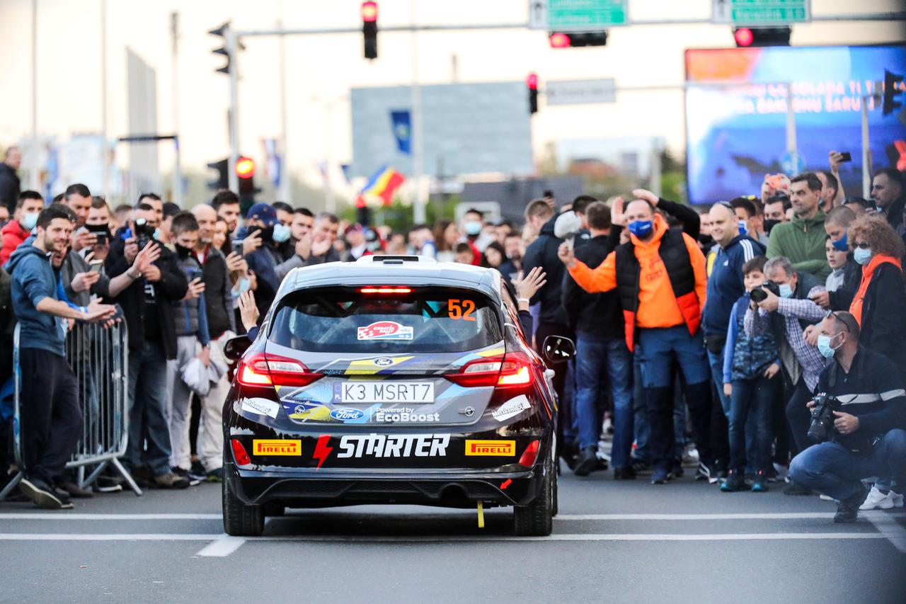 Zagreb: Ceremonijalni start WRC Croatia Rally 2021.