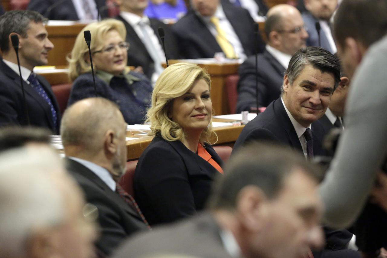 Kolinda Grabar Kitarović u Saboru