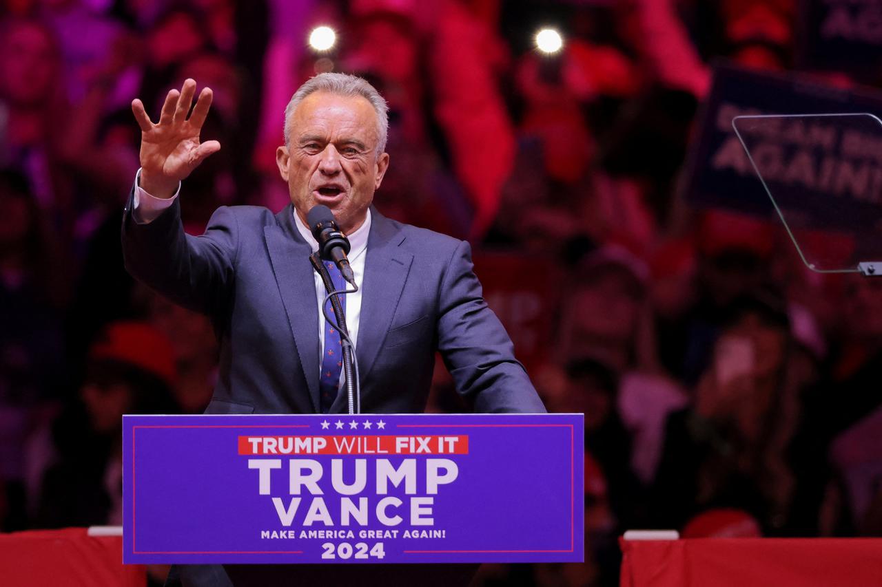 Rally for Republican presidential nominee and former U.S. President Donald Trump, in New York