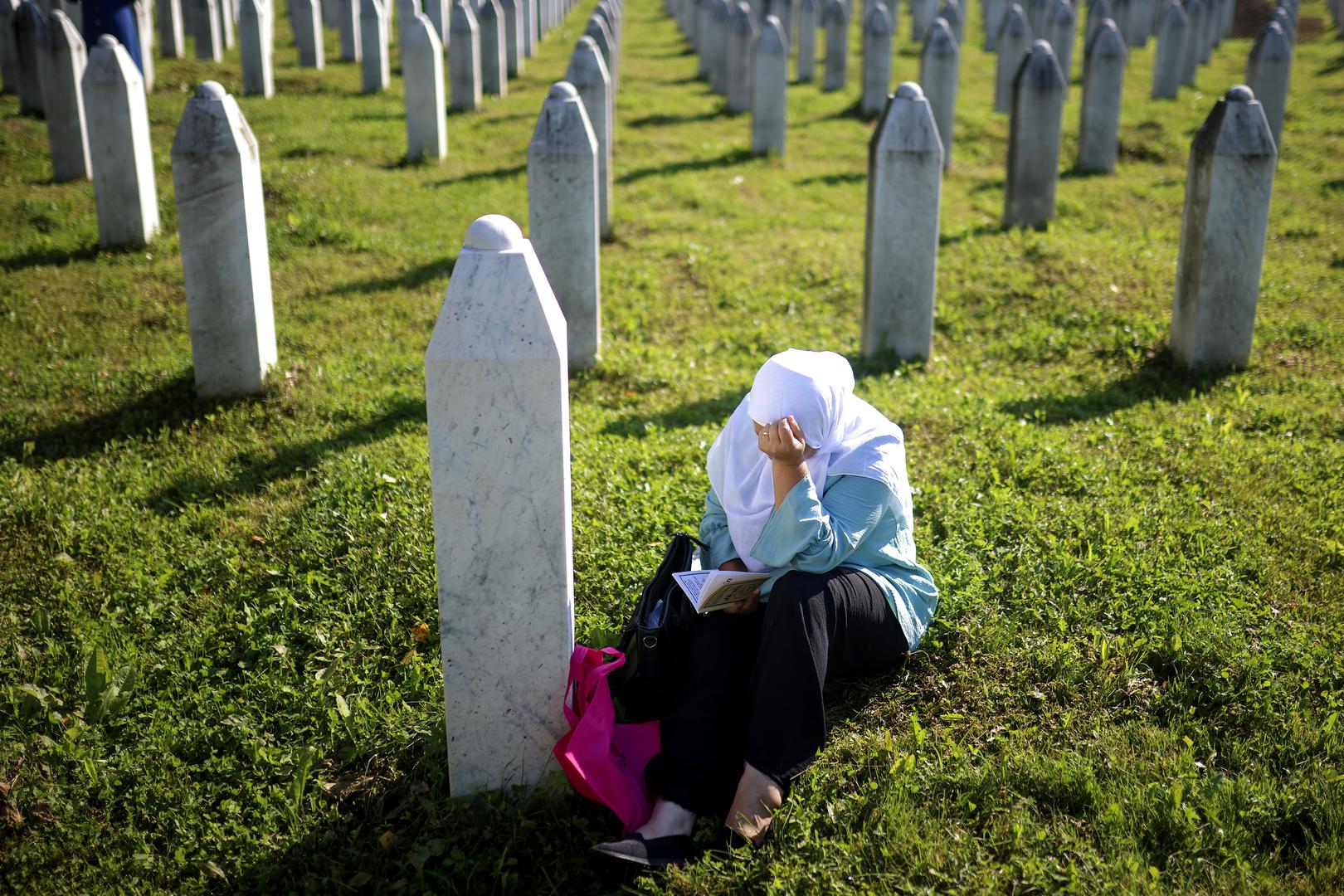 11.07.2024., Potocar, Bosna i Hercegovina - Obitelji ubijenih u genocidu u Srebrenici pristizu u Memorijalni centar na obiljezavanje 29. godisnjice genocida i ukop 14 novih zrtava. Photo: Armin Durgut/PIXSELL