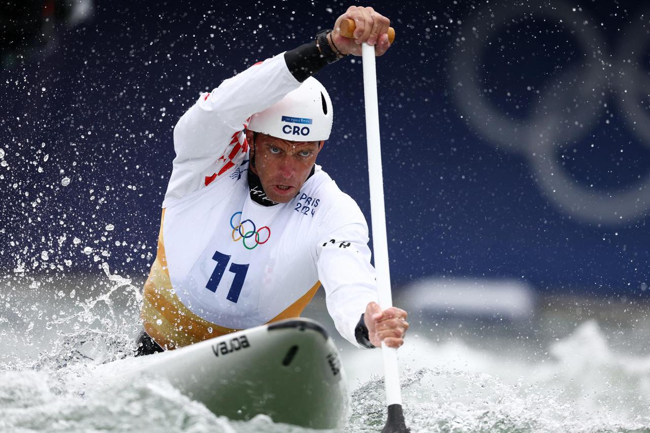 Slalom Canoe - Men's Canoe Single Heats 1st Run