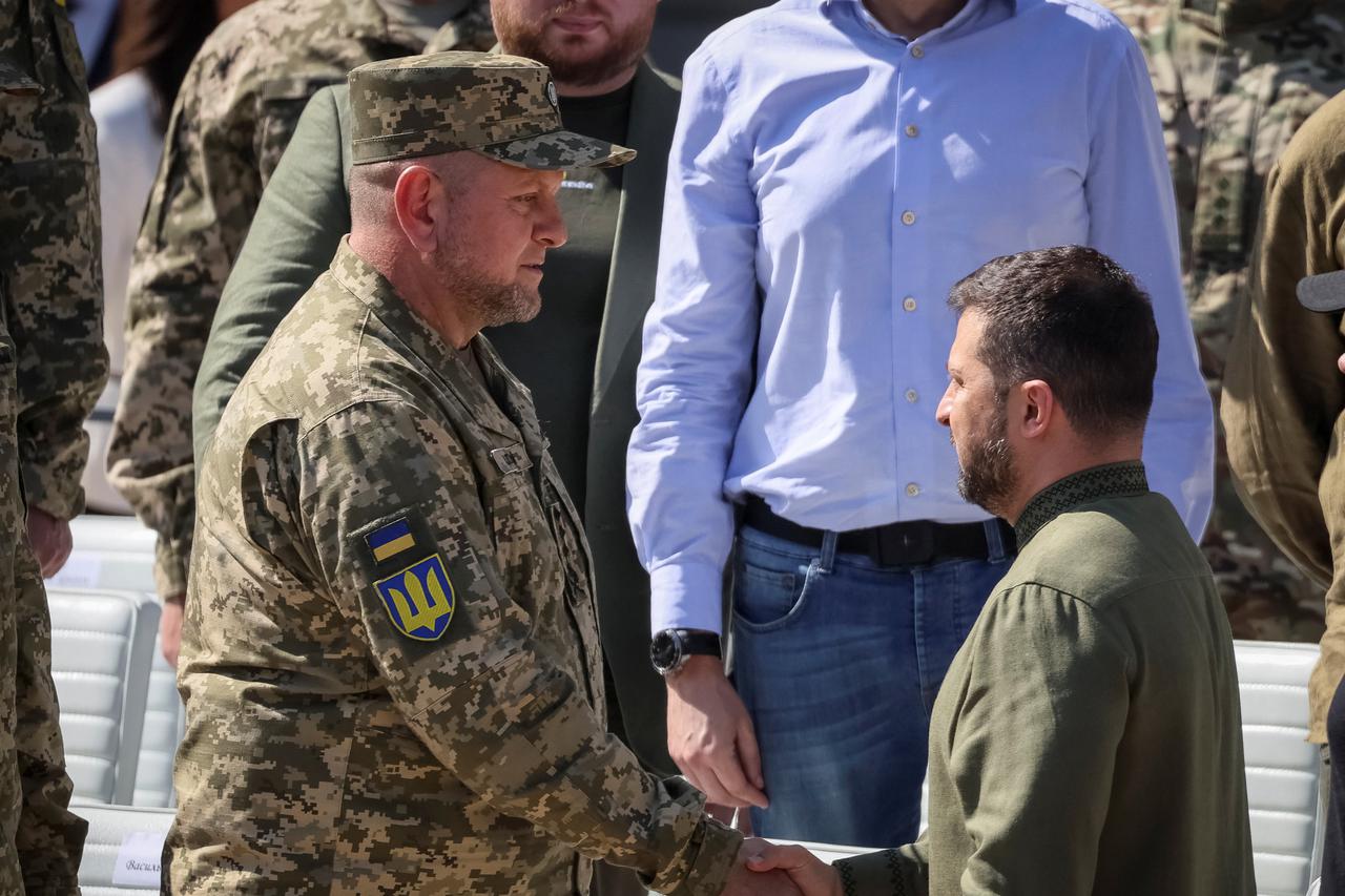 Celebration ceremony for the Independence Day of Ukraine in Kyiv