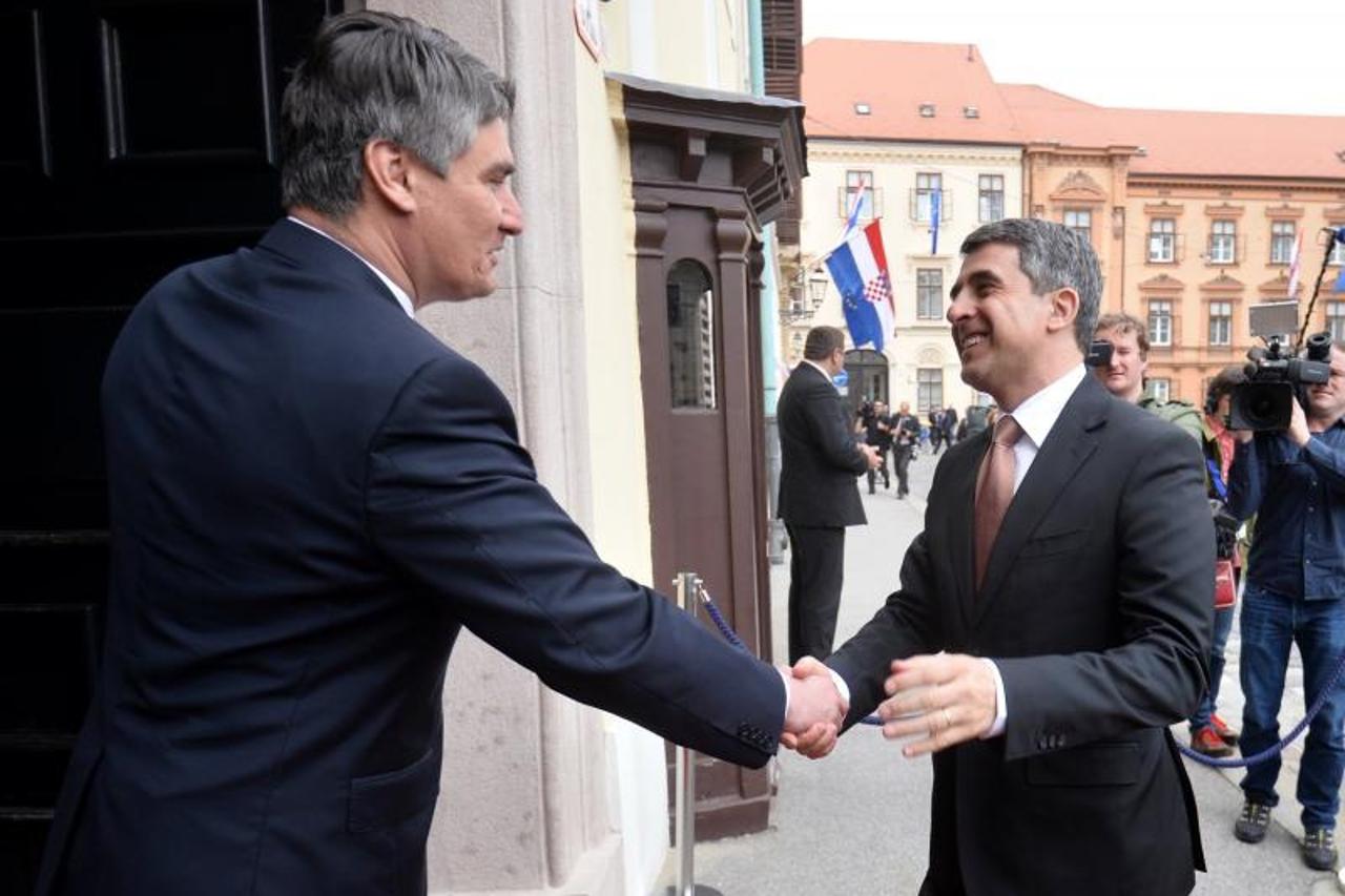 Premijer Milanović primio bugarskog predsjednika Rosena Plevnelieva