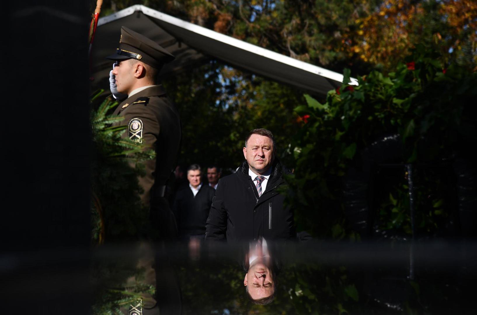 05.11.2023. Zagreb - Obilježavanje 33. godisnjice ustrojavanja 1. gardijske brigade „Tigrovi“ i 16. obljetnice 1. mehanizirane bojne „Tigrovi“ Photo: Josip Regovic/PIXSELL