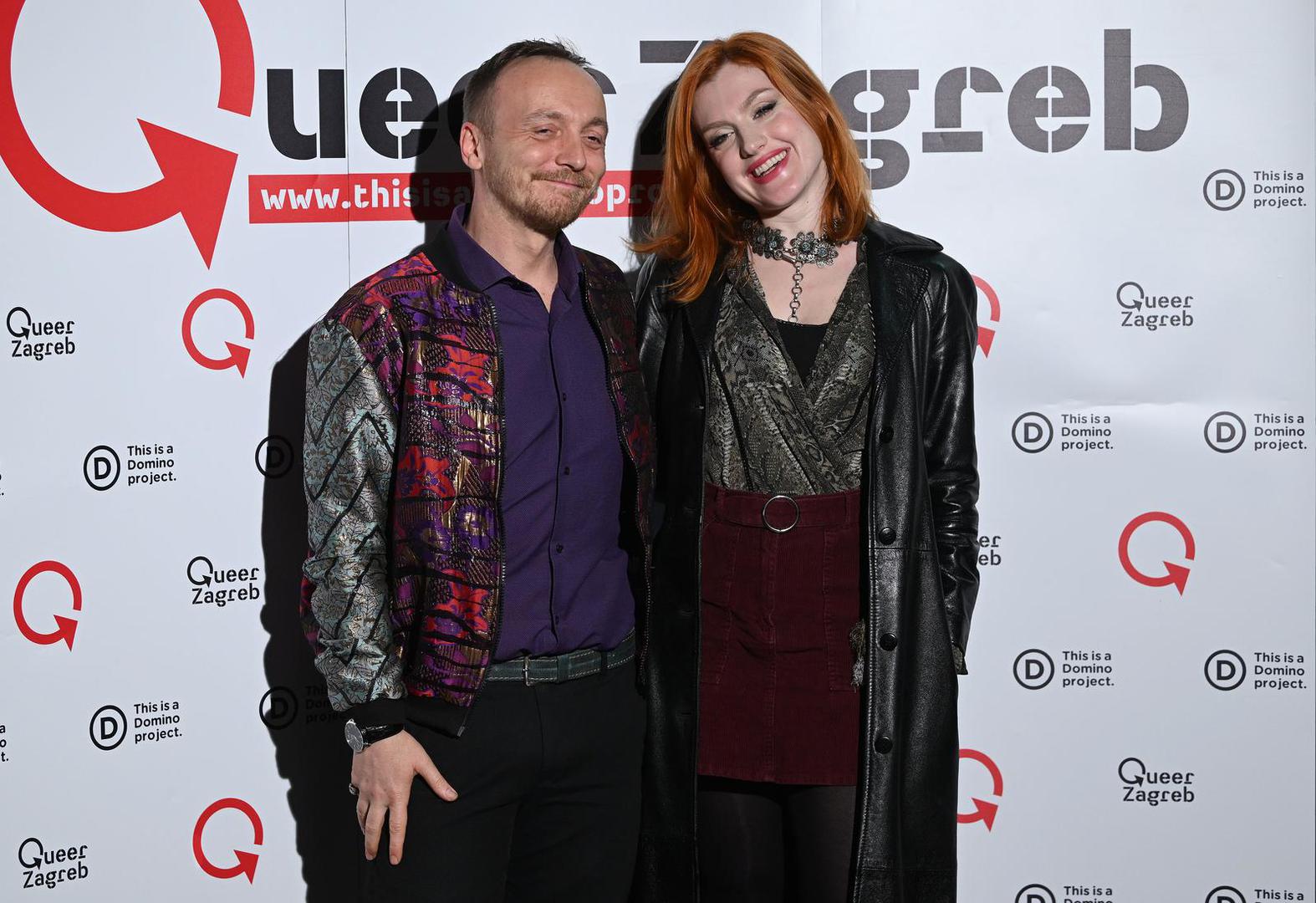 18.05.2023., Zagreb - Udruga Domino u Zagrebackom plesnom centru otvara 21. Queer Zagreb sezonu premijerom plesne predstave HEROES autora Brune Isakovica i Mije Zalukar. Zvonimir Dobrovic, Mirna Skrgatic Photo: Marko Lukunic/PIXSELL