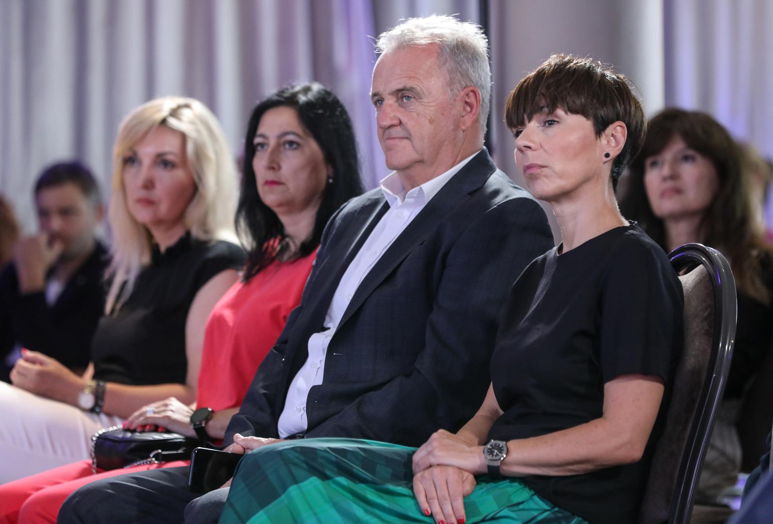 11.07.2024.,Zagreb,  hotel Westin, konferencija Vecernjeg lista Hrvatska kakvu trebamo - radne migracije i politika integracije. Veljko Ostojic, Ivana Krajinovic

     Photo: Robert Anic/PIXSELL