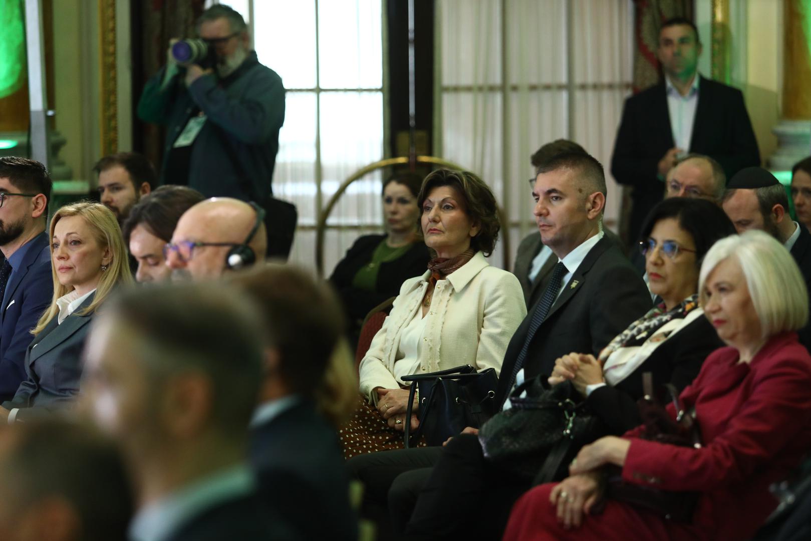 26.04.2022.Zagreb-Konferencija Vecernjeg lista i Drzave Izrael "Hrvatska kakvu trebamo- zelenim razvojem protiv klimatske krize" Martina Dalic.
Photo: Boris Scitar/Vecernji list/PIXSELL Photo: Boris Scitar/Vecernji list/PIXSELL