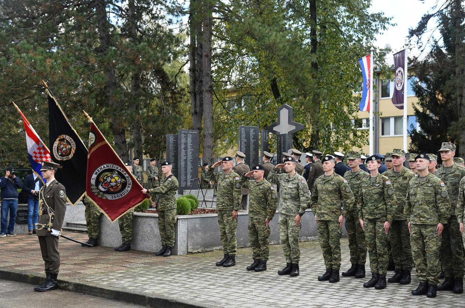 05.11.2023. Zagreb - Obilježavanje 33. godisnjice ustrojavanja 1. gardijske brigade „Tigrovi“ i 16. obljetnice 1. mehanizirane bojne „Tigrovi“ Photo: Josip Regovic/PIXSELL