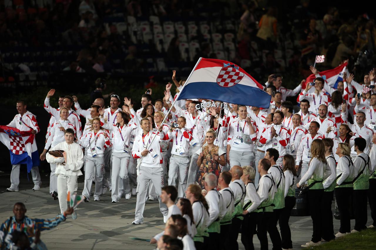 London: Venio Losert predvodio hrvatske olimpijce u sve?anoj povorci sportaša