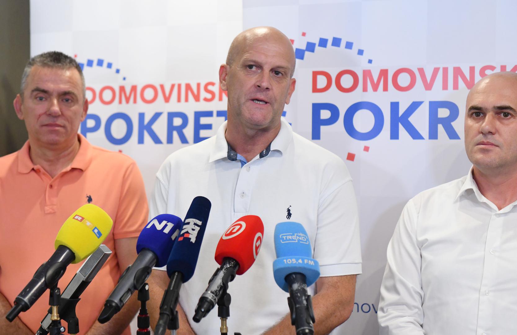 24.8.2024., Donji Zvecaj, Duga Resa - Zajednicko druzenje clanova Domovinskog pokreta u Restoranu "DP". Ivica Kukavica Photo: Josip Mikacic/PIXSELL